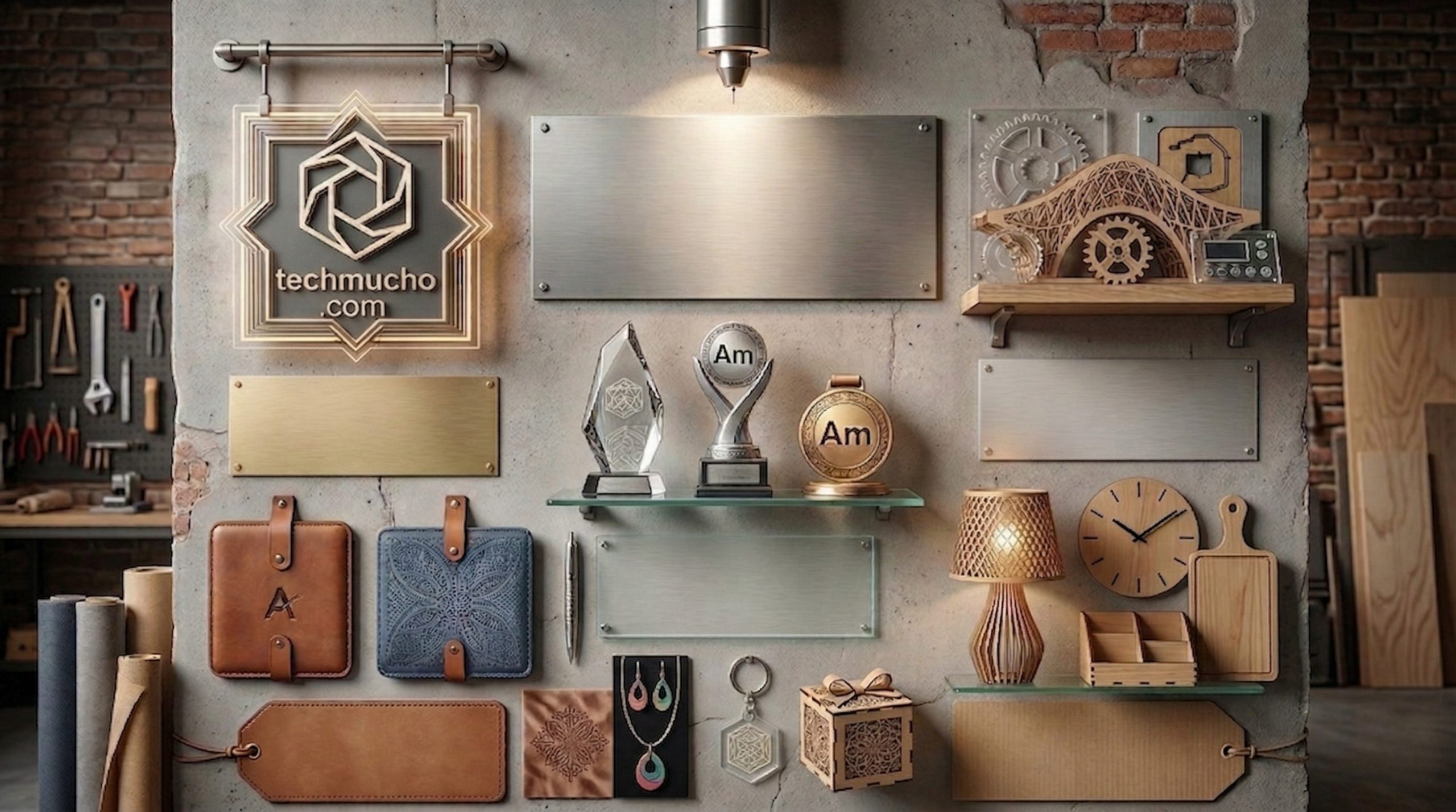 Esempi di applicazioni: insegne aziendali, accessori moda, modelli architettonici e oggettistica.